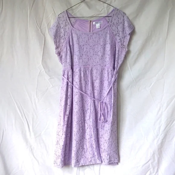 Motherhood Maternity | Dresses | Lavender Motherhood Maternity Lace Dress |  Poshmark